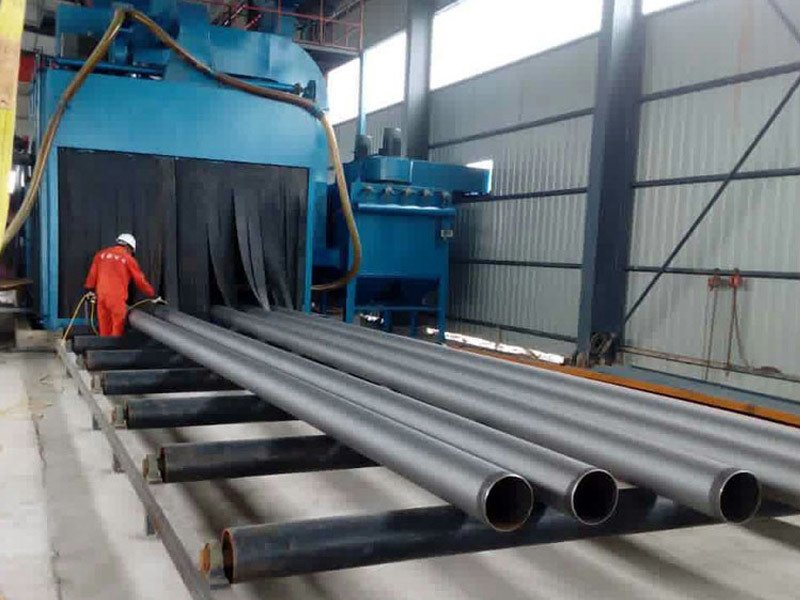 Steel Pipe Inner and Outer Wall Shot Blasting Cleaning Machine Steel Pipe Inner and Outer Wall Shot Blasting Cleaning Machine
